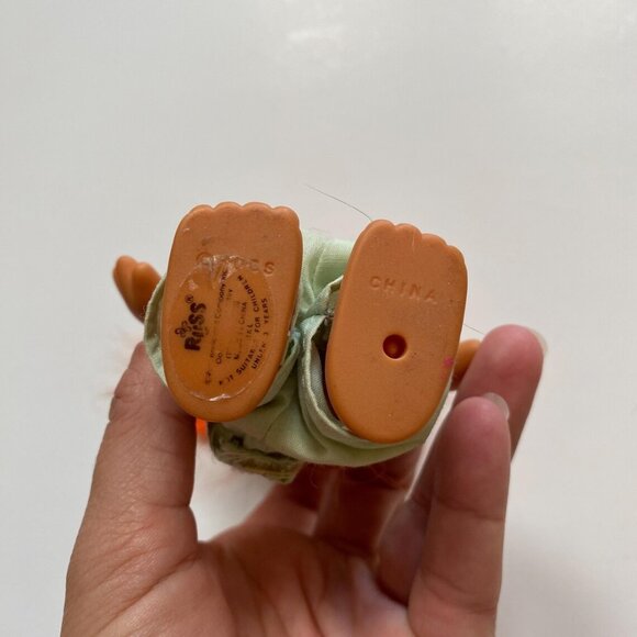 Russ Treasure Troll Doll Collectible 90s Toy Vintage 1990s Nurse Scrubs - Picture 4 of 4